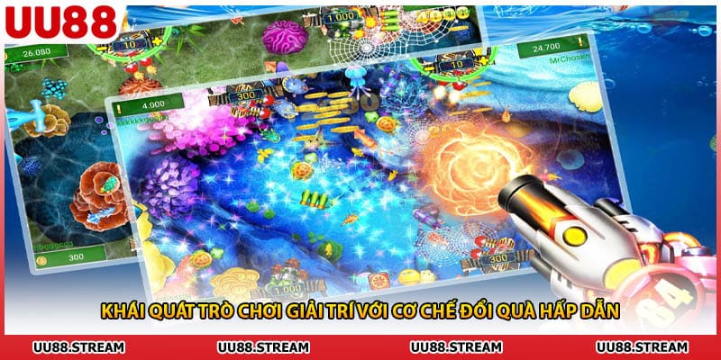 Khái quát trò chơi giải trí với cơ chế đổi quà hấp dẫn