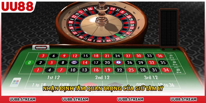 Nhận định tầm quan trọng của giữ tâm lý