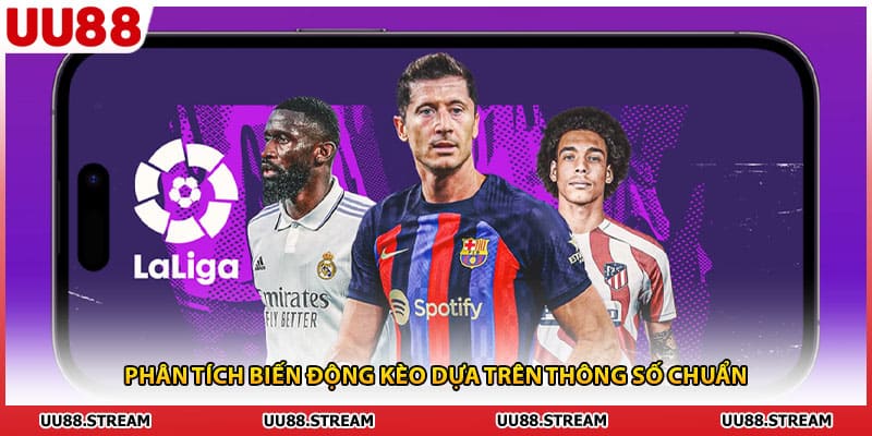 Phân tích biến động kèo dựa trên thông số chuẩn