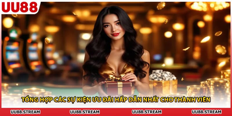 Tổng hợp các sự kiện ưu đãi hấp dẫn nhất cho thành viên