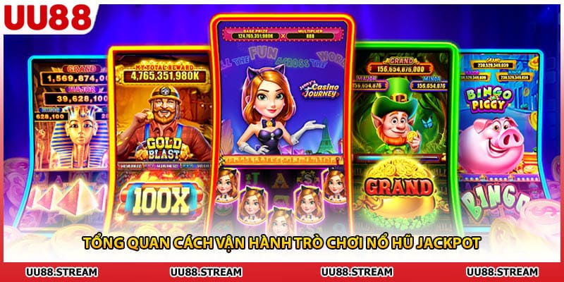 Tổng quan cách vận hành trò chơi nổ hũ jackpot