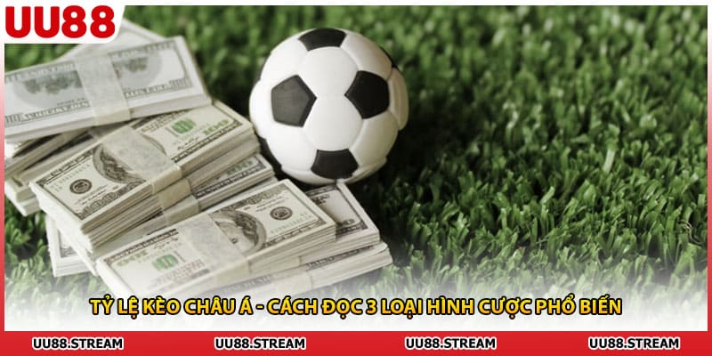 Tỷ Lệ Kèo Châu Á - Cách Đọc 3 Loại Hình Cược Phổ Biến
